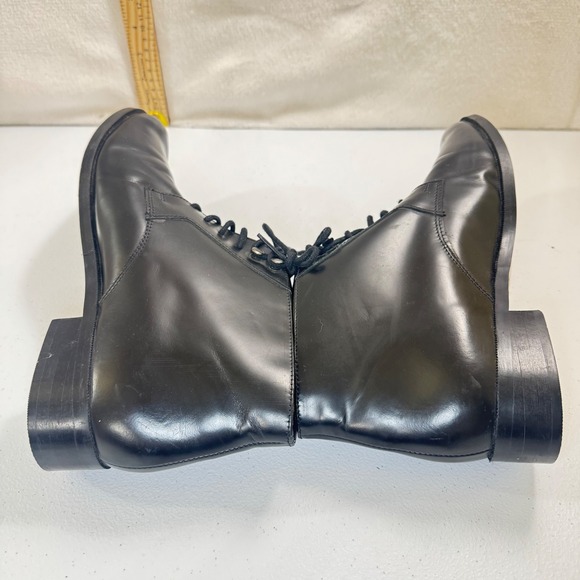 Rockport Waterproof Mens Black Leather Ankle Boots Zip Up Dress Style Size 9.5M - Picture 5 of 7